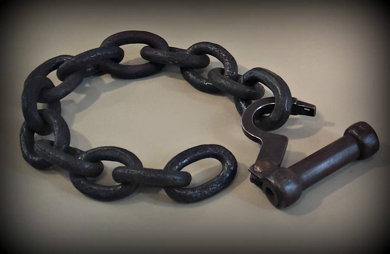 Slave Chains Return to Crawfordsville – General Lew Wallace Study & Museum
